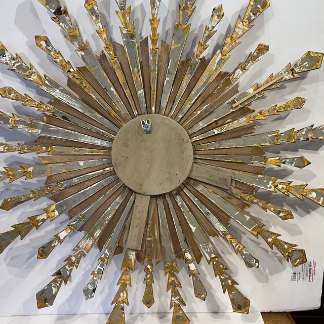 19th Century Sunburst Mirror For Sale In Nashville - Image 6 of 8