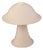 Italian Murano Glass Lamp in White Glass, 1970s For Sale