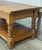 Late 20th Century Scrubbed Pine Farmhouse Barley Twist Coffee Table For Sale - Image 4 of 10