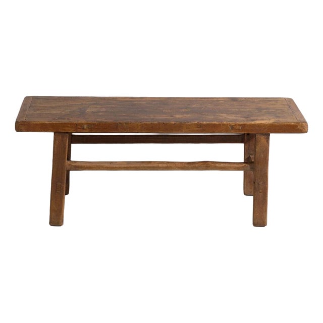 Chinese Low Table in Pine For Sale