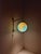 Wood Vintage German Teak Globe Wall Lamp, 1960s For Sale - Image 7 of 11