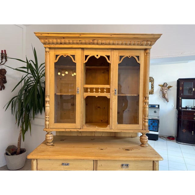 Gründerzeit Wood Kitchen Cupboard For Sale - Image 13 of 15
