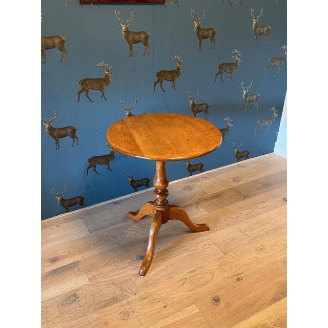 Antique Tilt Top Table For Sale - Image 7 of 8