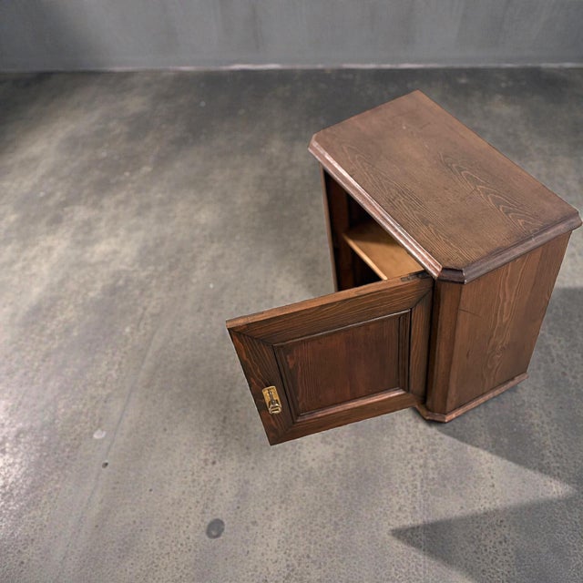 Antique Danish Oak Cabinet, Late 19th-Early 20th Century For Sale - Image 16 of 18