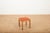 Wood Wooden Stool with Red Seat Cushion from Horgenglarus For Sale - Image 7 of 10