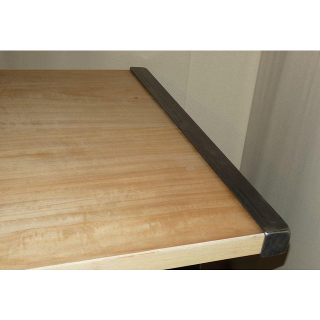 Italian Industrial Maple Dining Table from Officina di Ricerca, 1990s For Sale - Image 13 of 18