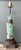 Mid 20th Century Vintage Asian Carved Jadite Lamp For Sale - Image 5 of 12