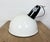 Industrial Soviet White Enamel Pendant Lamp, 1960s For Sale - Image 9 of 18