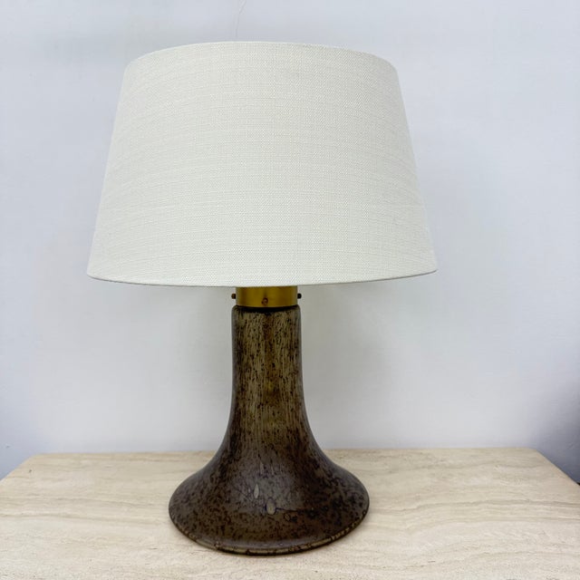 Vintage Glass Table Lamp from Peil & Putzer, 1970s For Sale - Image 15 of 18