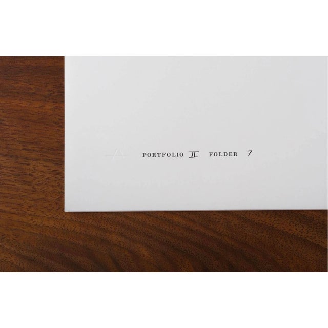 Mid-Century Modern 1970s Mid-Century Modern Josef Albers Diptych Silkscreen No. 7 For Sale - Image 3 of 6