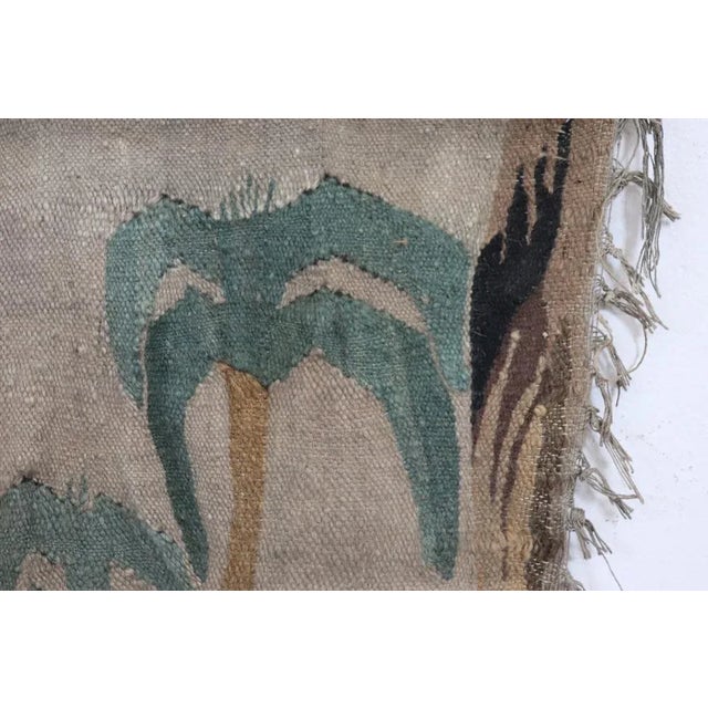 Handmade Egyptian Wall Tapestry or Wall Rug, 1950s For Sale - Image 6 of 8