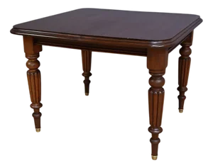 Victorian Mahogany Extendable Table, England, Late 19th Century