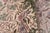 Beige Shabby Chic 1990's Floral Pak-Persian Beige/Green Wool Round Rug- 8'1'' X 8'2'' For Sale - Image 8 of 9