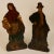 Early 19th Century Georgian Pair of Dummy Boards. Pinewood with oil-painted fine details. Charming and scarce pieces, it...