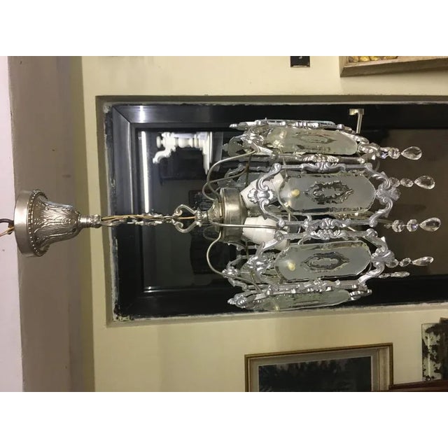 Glass Chandelier, 1970s For Sale - Image 16 of 18