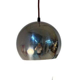 Chrome Topan Globe Lamp from Verner Panton For Sale