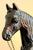 Bronze Vintage Mid-Century Western Horse Tv Lamp With Jeweled Saddle Accent, Circa 1950s–1960s For Sale - Image 8 of 13