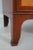 English Inlaid 4 Drawer Bow Front Mahogany Chest For Sale - Image 11 of 13
