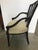 Hepplewhite 19th Century Hand Carved Hepplewhite Armchair Desk Chair For Sale - Image 3 of 10