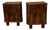 Art Deco Bedside Tables, Czechoslovakia, 1933, Set of 2 For Sale