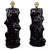 Glazed Ceramic Table Lamps by Giovanni Patrini, 1970s, Set of 2 For Sale - Image 6 of 6