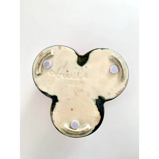 Pink and Green Planter Pot 1950s Hull Pottery Cachepot Ombre For Sale - Image 11 of 12