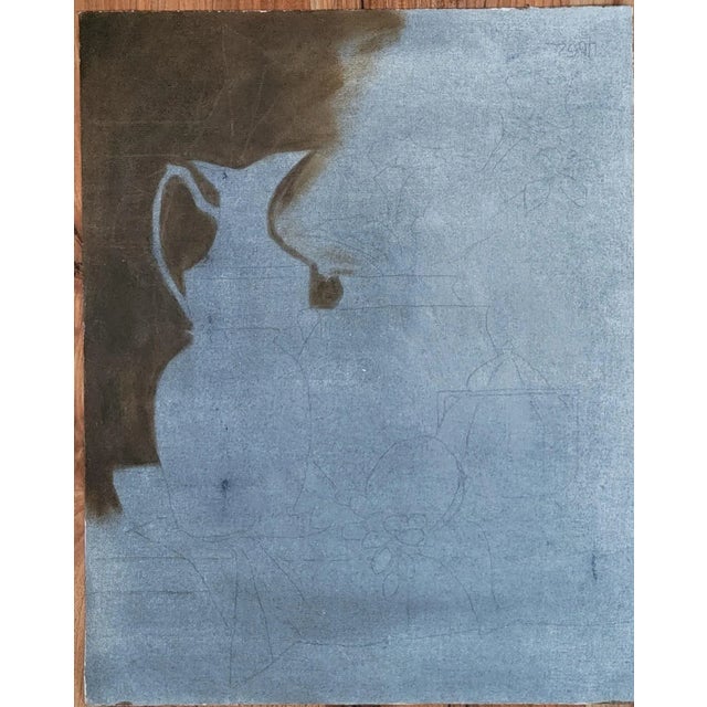 Original Realist Still Life Oil Painting by German Artist Wolfgang Emil Hofmann For Sale - Image 6 of 7