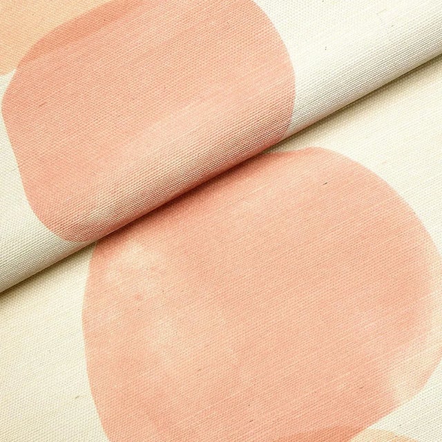 Schumacher Schumacher X Backdrop Hyperion Sisal Wallpaper In Peach For Sale - Image 4 of 4