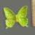 Vintage Ceramic Green Butterfly Trinket Holder Dish For Sale - Image 6 of 9