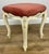 Vintage French Upholstered Ottoman For Sale - Image 5 of 13