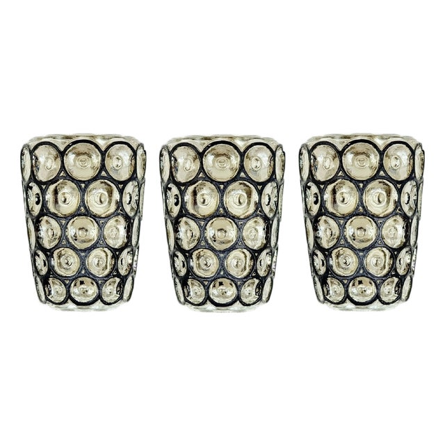 Mid-Century Modern Glass Wall Lights from Limburg, Germany, 1960s For Sale