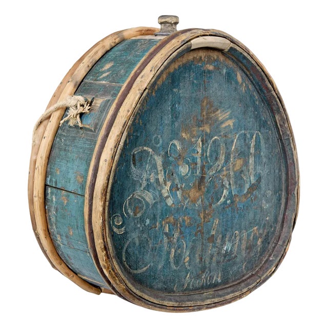 Mid-19th Century Painted Water Carrier For Sale
