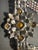 Mid-Century Modern Vintage Juliana Deliza and Elster Style Purple Rhinestone 5-Link Cluster Bracelet, Aurora Borealis & Marquise For Sale - Image 3 of 7