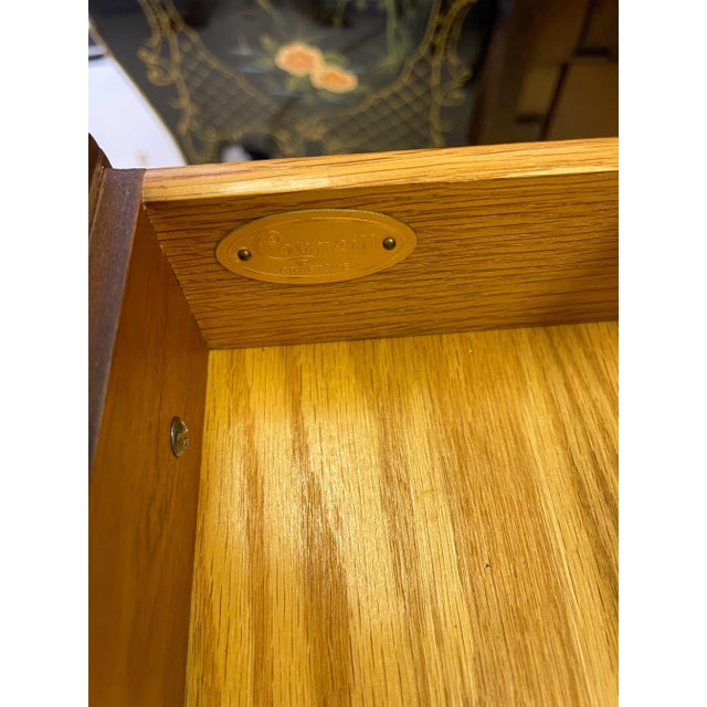 This is a Chinese chippendale style carved mahogany low boy by Council Craftsman. It is marked and in very good condition.