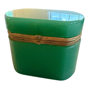 Antique Opaline Perfume Casket