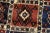 Yalameh Rug 5'1'' X 6'10'' Multicolor Wool Vintage Tribal Hand-Knotted Carpet For Sale - Image 9 of 12