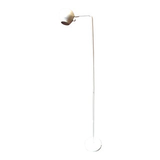 George Kovacs for Robert Sonneman White Eyeball Floor Lamp For Sale