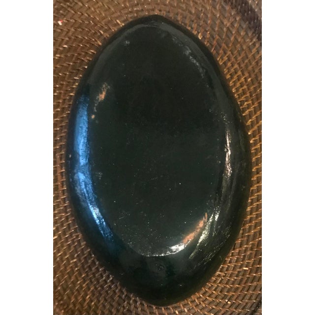 Ceramic 1970's Trompe-l'Oeil Folk Art Watermelon Bowl For Sale - Image 7 of 12