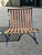 Midcentury Barcelona Style Chair in Stainless Steel and Leather For Sale - Image 9 of 14