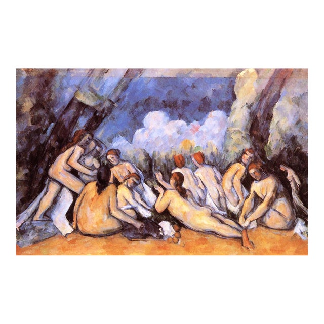 Paul Cezanne the Large Bathers Giclee LTD Edition For Sale
