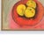 French Vintage Framed Still Life of Apples in a Red Bowl For Sale - Image 4 of 8