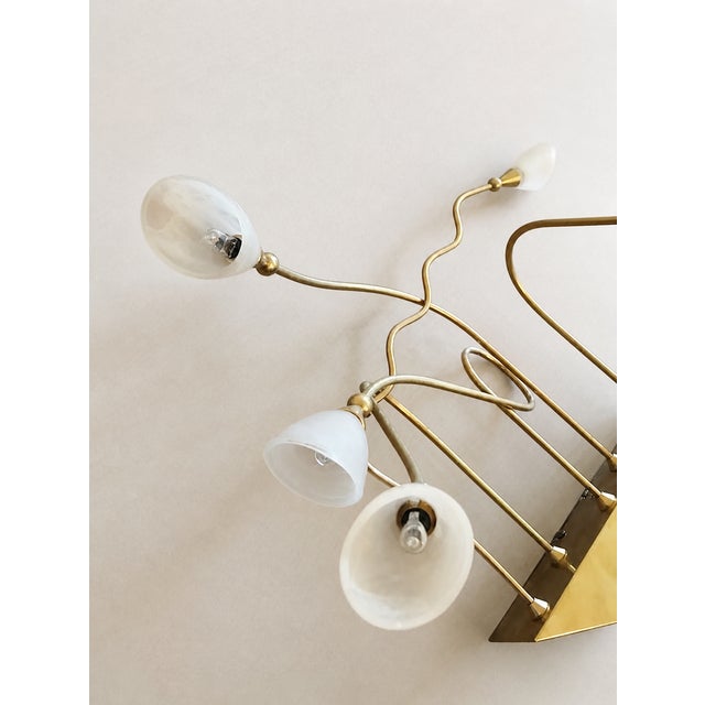 Mid-Century Modern Large Vintage Wall Light, 1970s For Sale - Image 3 of 6
