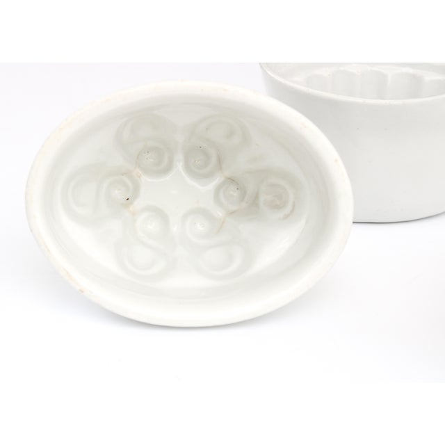 Mid 20th Century Vintage European Ironstone Aspic Molds S/5 For Sale - Image 5 of 5