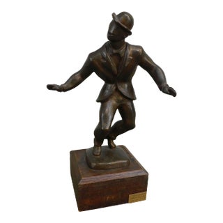 Nat Werner "Bojangles" Bronze Sculpture For Sale