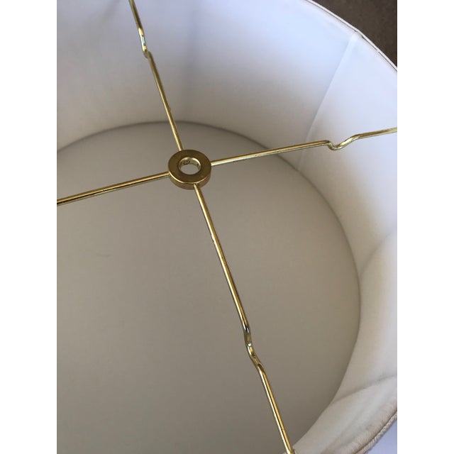 Vintage Lamp Shade Fully Lined With Spider Harp Fitter Chairish