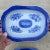 Spode Pair of Copeland Spode Fitzhugh Blue Oval Vegetable Bowls, Circa 1960’s For Sale - Image 4 of 12