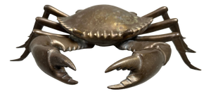 Vintage Krab Model in Solid Brass, 1960s