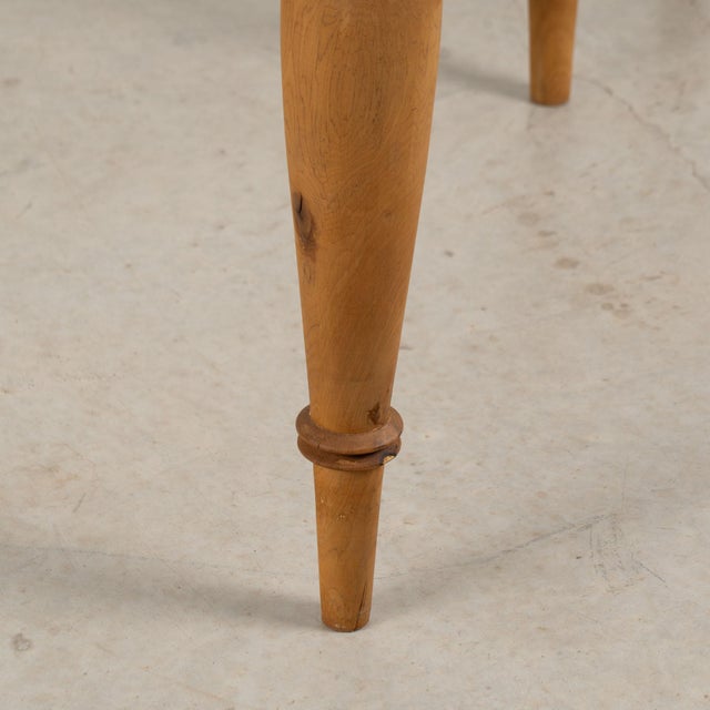 Pair of 19th Century Swedish Pine Demilune Console Tables For Sale - Image 16 of 17