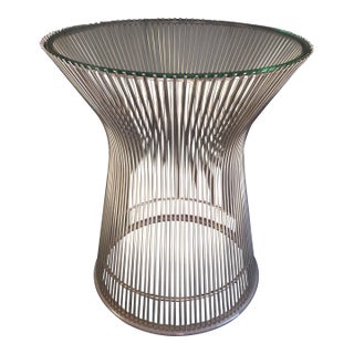 Mid Century Modern Authentic Warren Platner for Knoll / Side Table For Sale