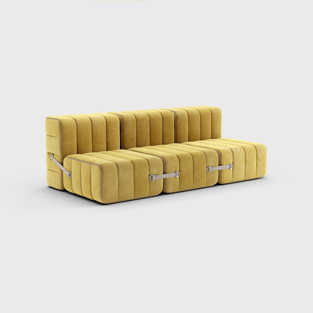 Modular Sofa with Sleeping Function in Barcelona Fabric by by Ambivalenz, Set of 6 For Sale - Image 15 of 18